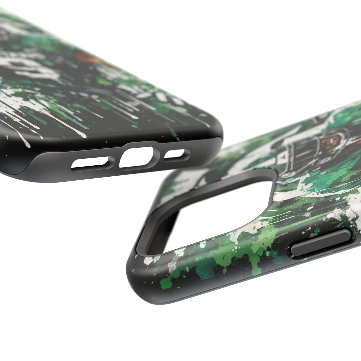 Spartans Football Impact-Resistant Phone Case — Drip Art Player Design