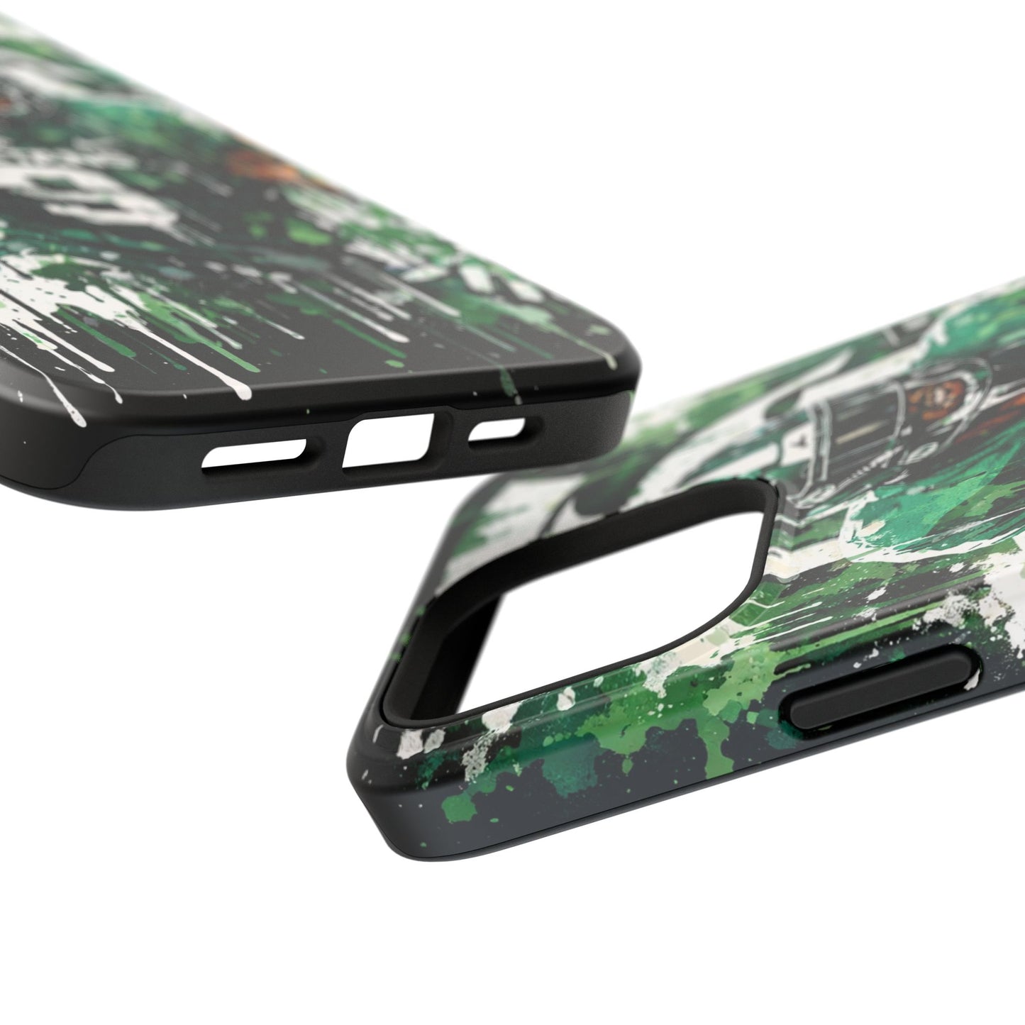 Spartans Football Impact-Resistant Phone Case — Drip Art Player Design