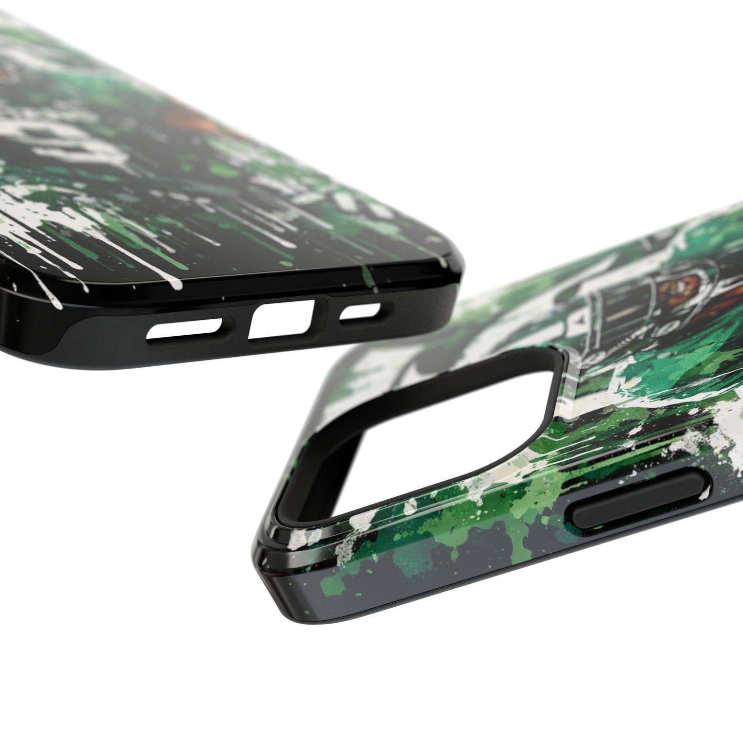 Spartans Football Impact-Resistant Phone Case — Drip Art Player Design