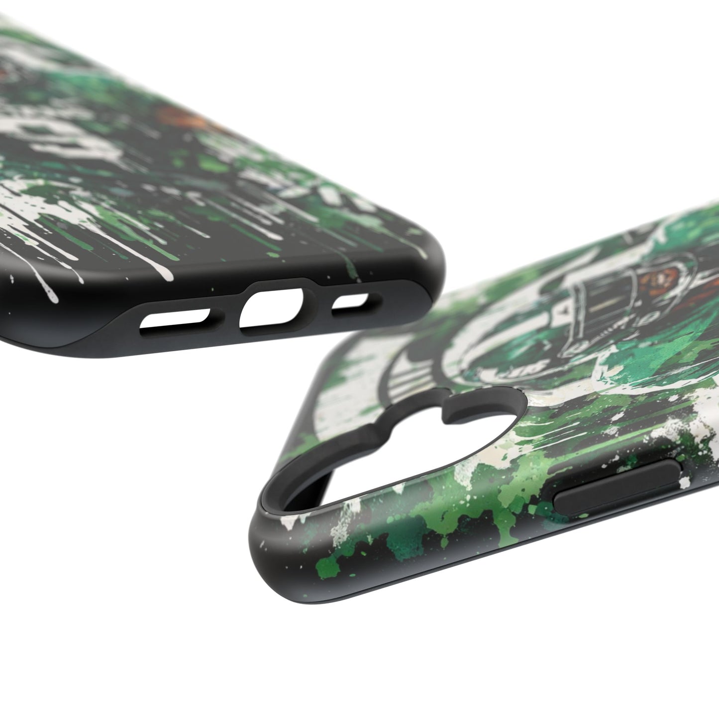Spartans Football Impact-Resistant Phone Case — Drip Art Player Design