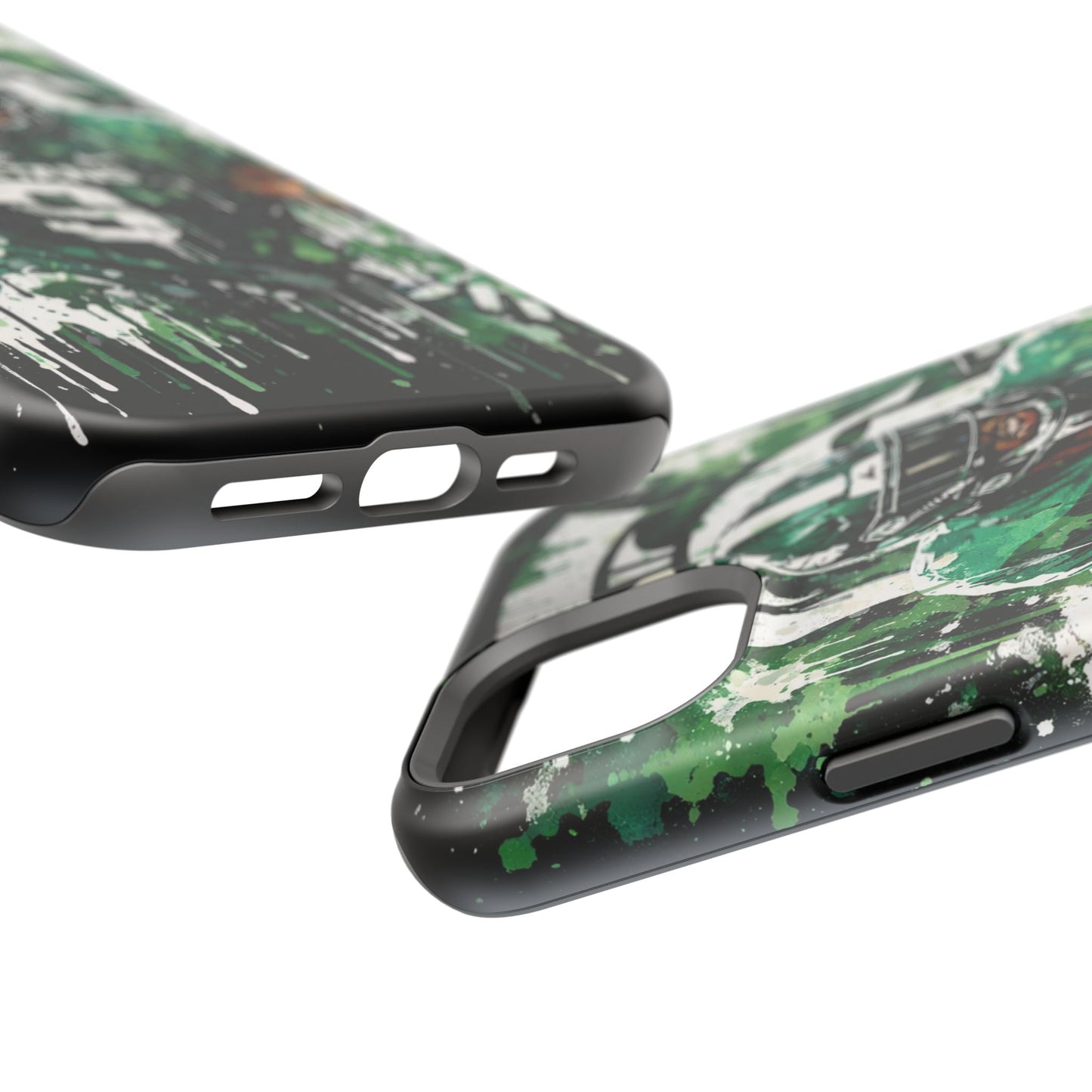Spartans Football Impact-Resistant Phone Case — Drip Art Player Design