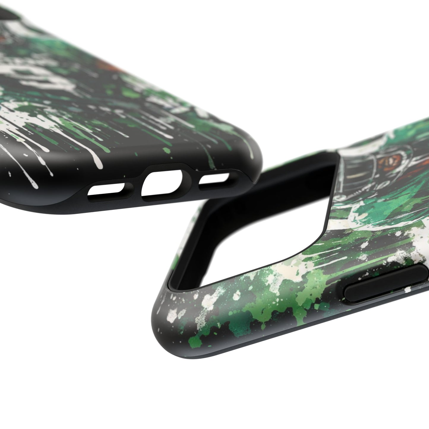 Spartans Football Impact-Resistant Phone Case — Drip Art Player Design