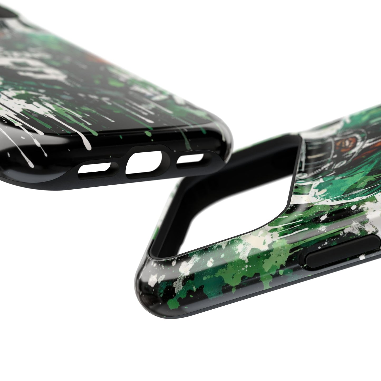 Spartans Football Impact-Resistant Phone Case — Drip Art Player Design