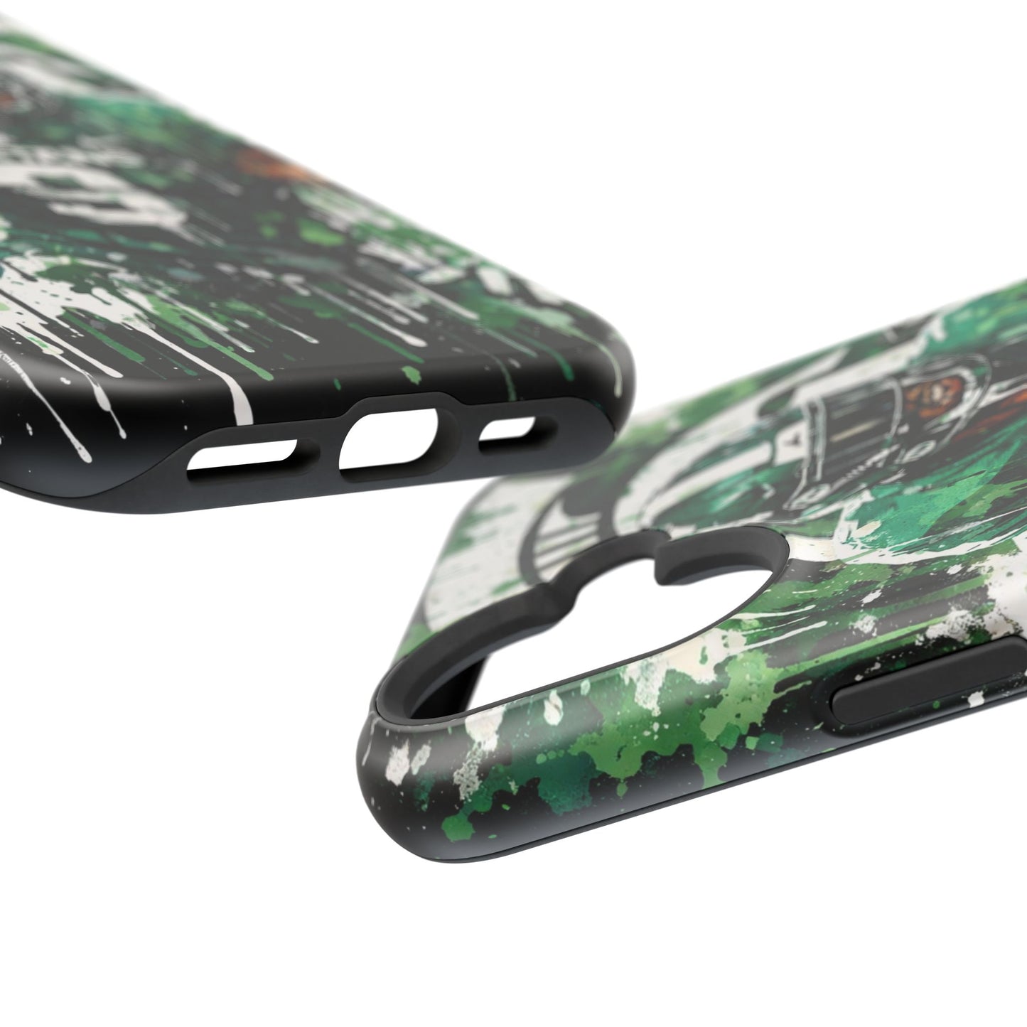 Spartans Football Impact-Resistant Phone Case — Drip Art Player Design