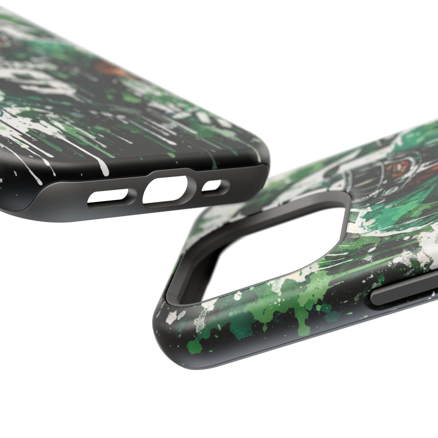 Spartans Football Impact-Resistant Phone Case — Drip Art Player Design